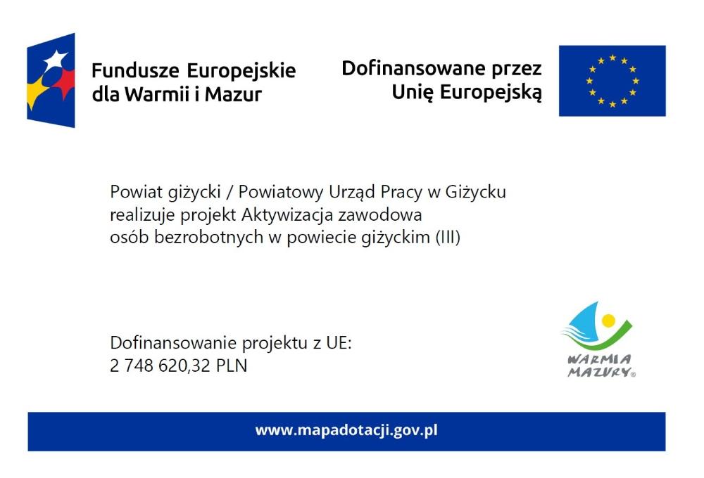 Plakat promujący projekt
