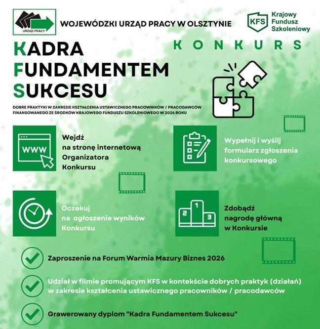 Plakat promujący konkurs